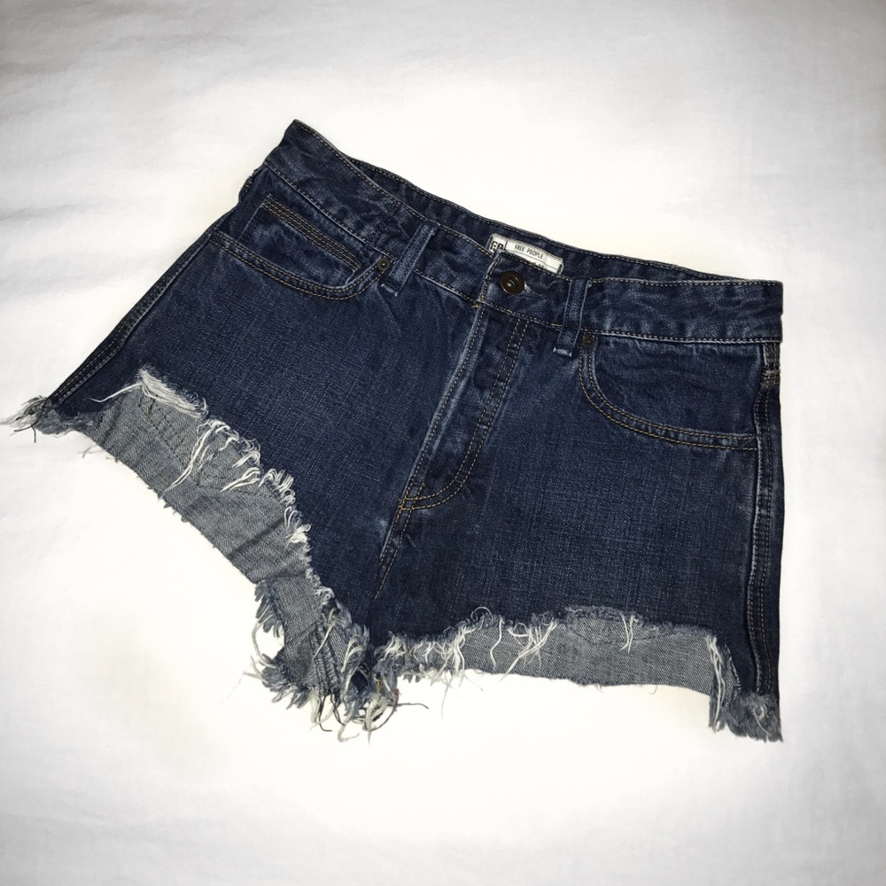 Free People Denim Shorts